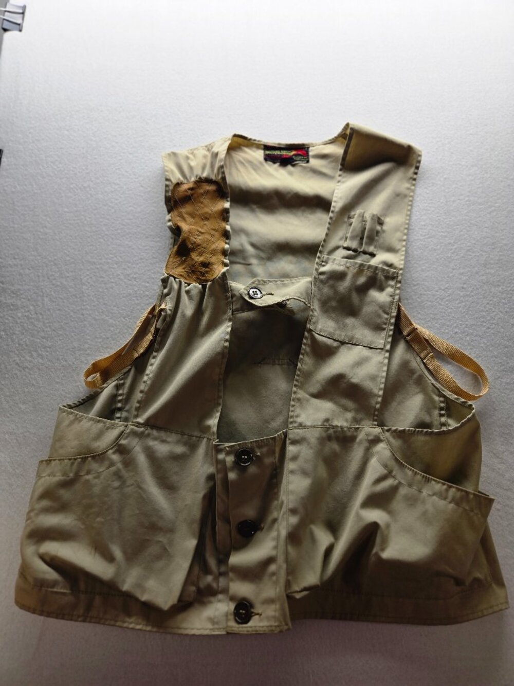 Vintage 10-X “America’s Finest” Canvas Hunting Vest – Made in Mexico – Size 42